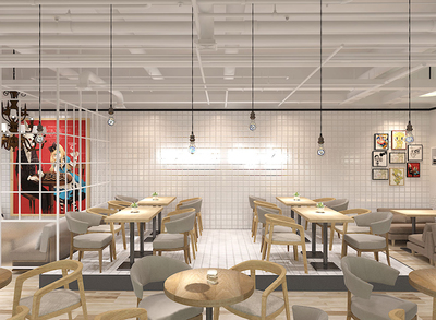 特色商務咖啡廳裝修設計